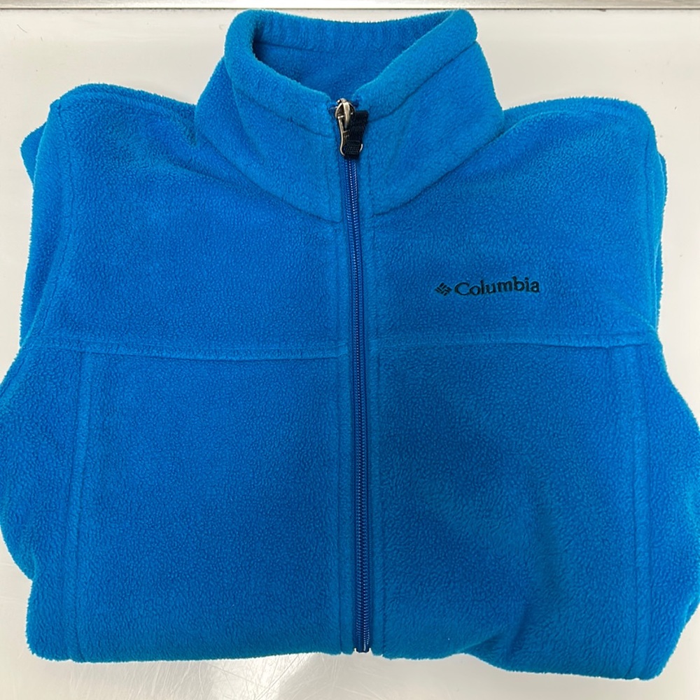 Columbia, heavy fleece jacket (L 14-16)